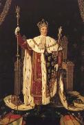 Jean Auguste Dominique Ingres Charles X in his Coronation Robes (mk04) Spain oil painting artist